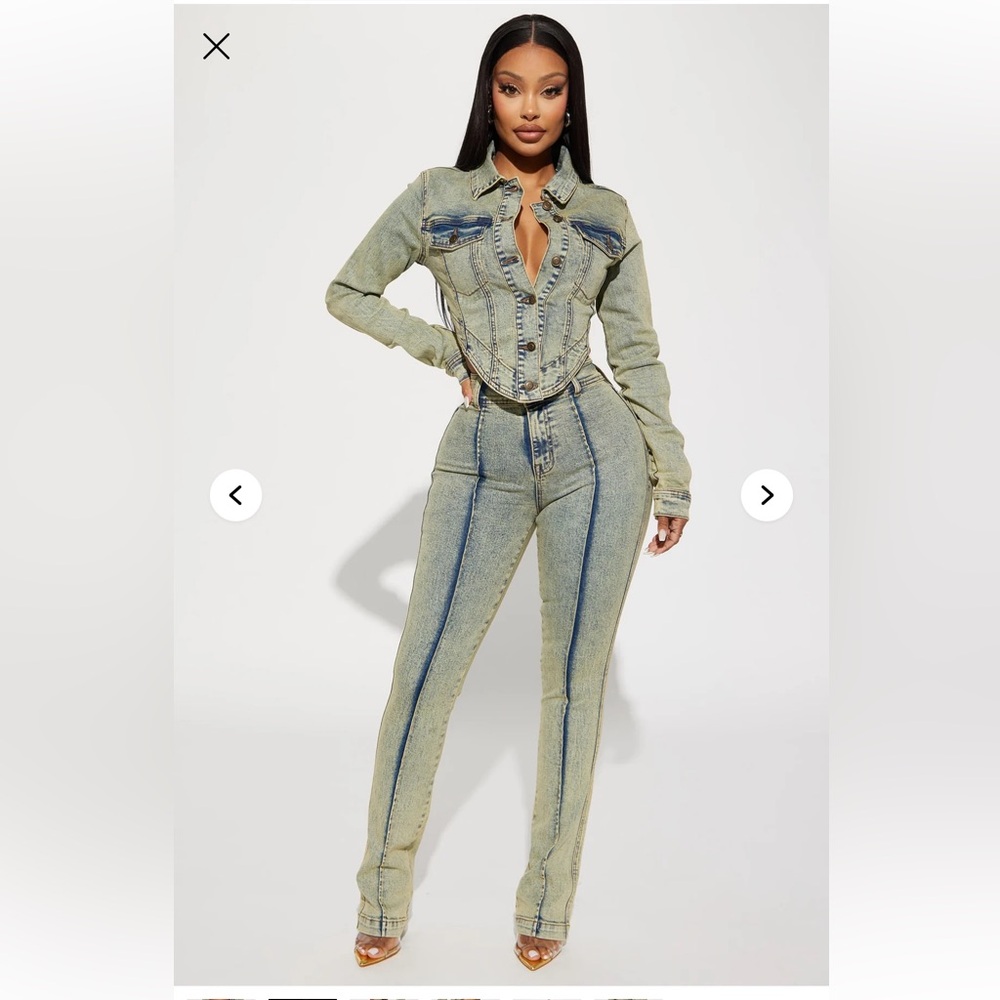 Vittoria Tinted Stretch Jeans